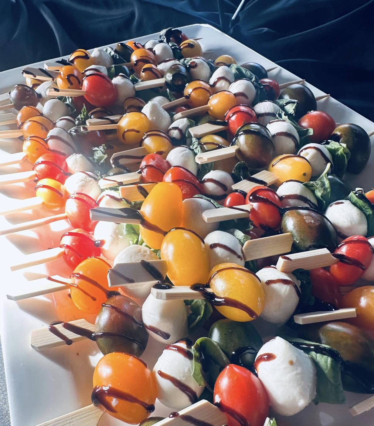Caprese skewers